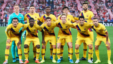قائمة فريق برشلونة